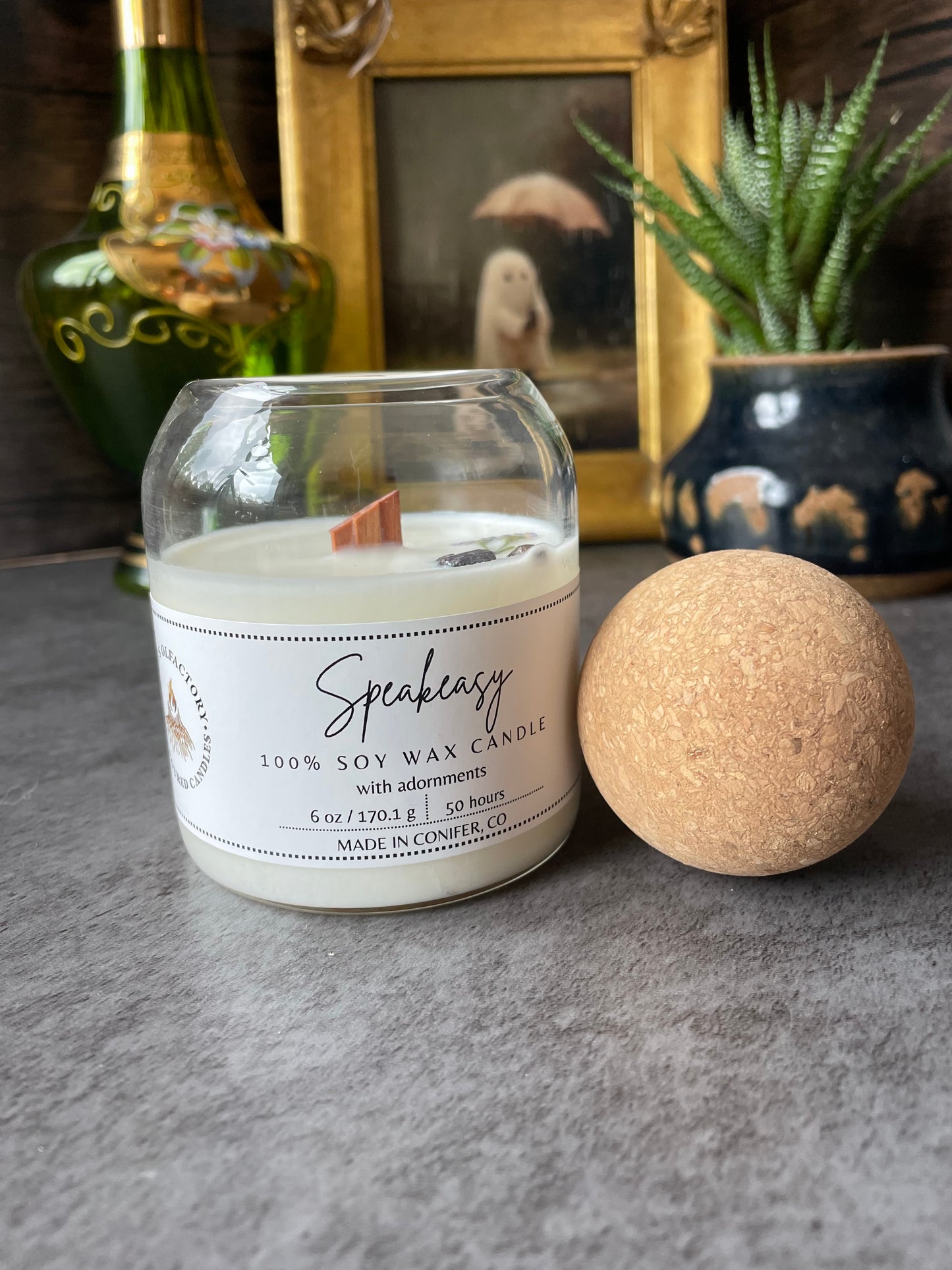Speakeasy Wooden Wick, 6 oz