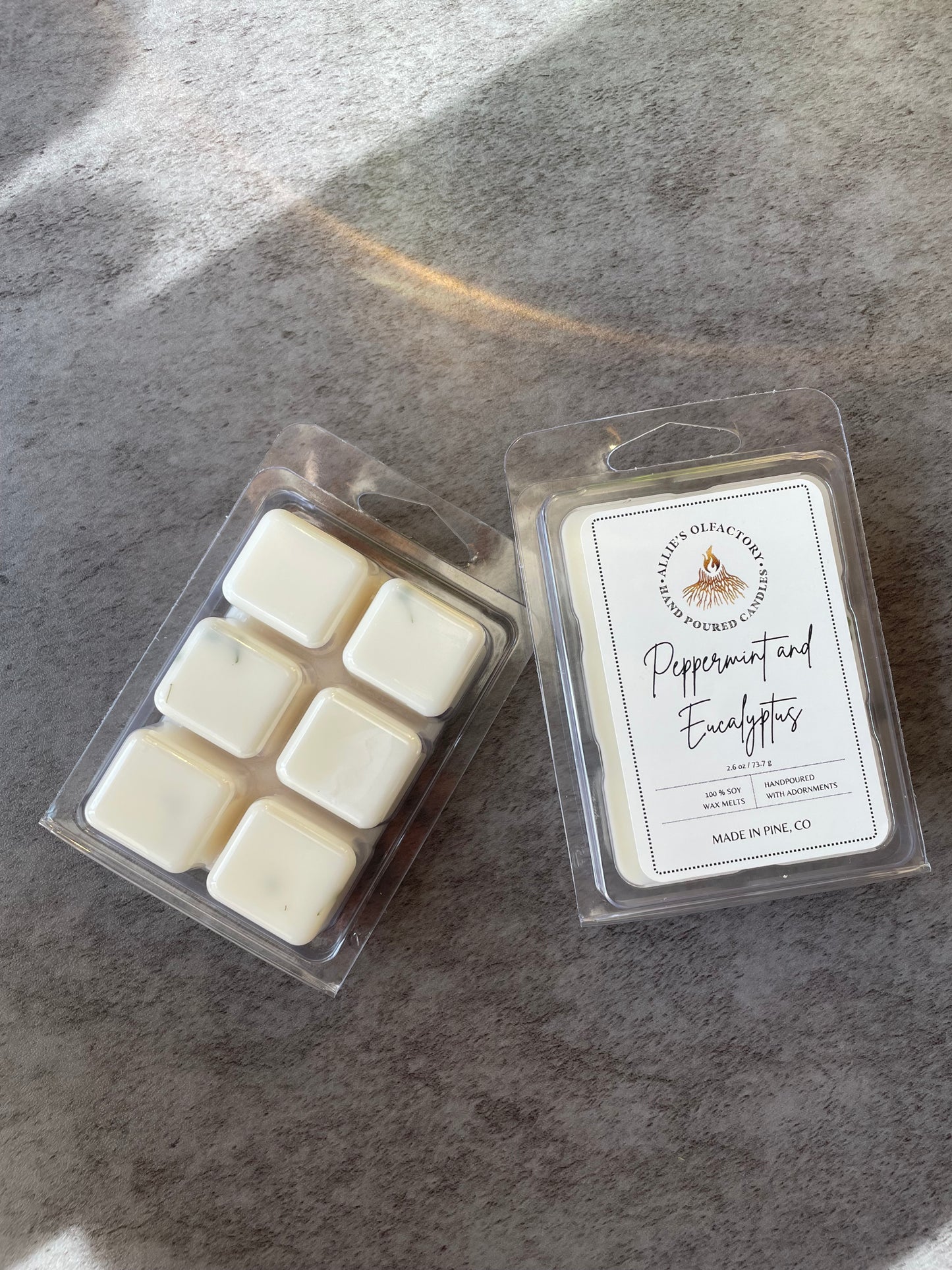 Peppermint and Eucalyptus Melts, 2.6 oz