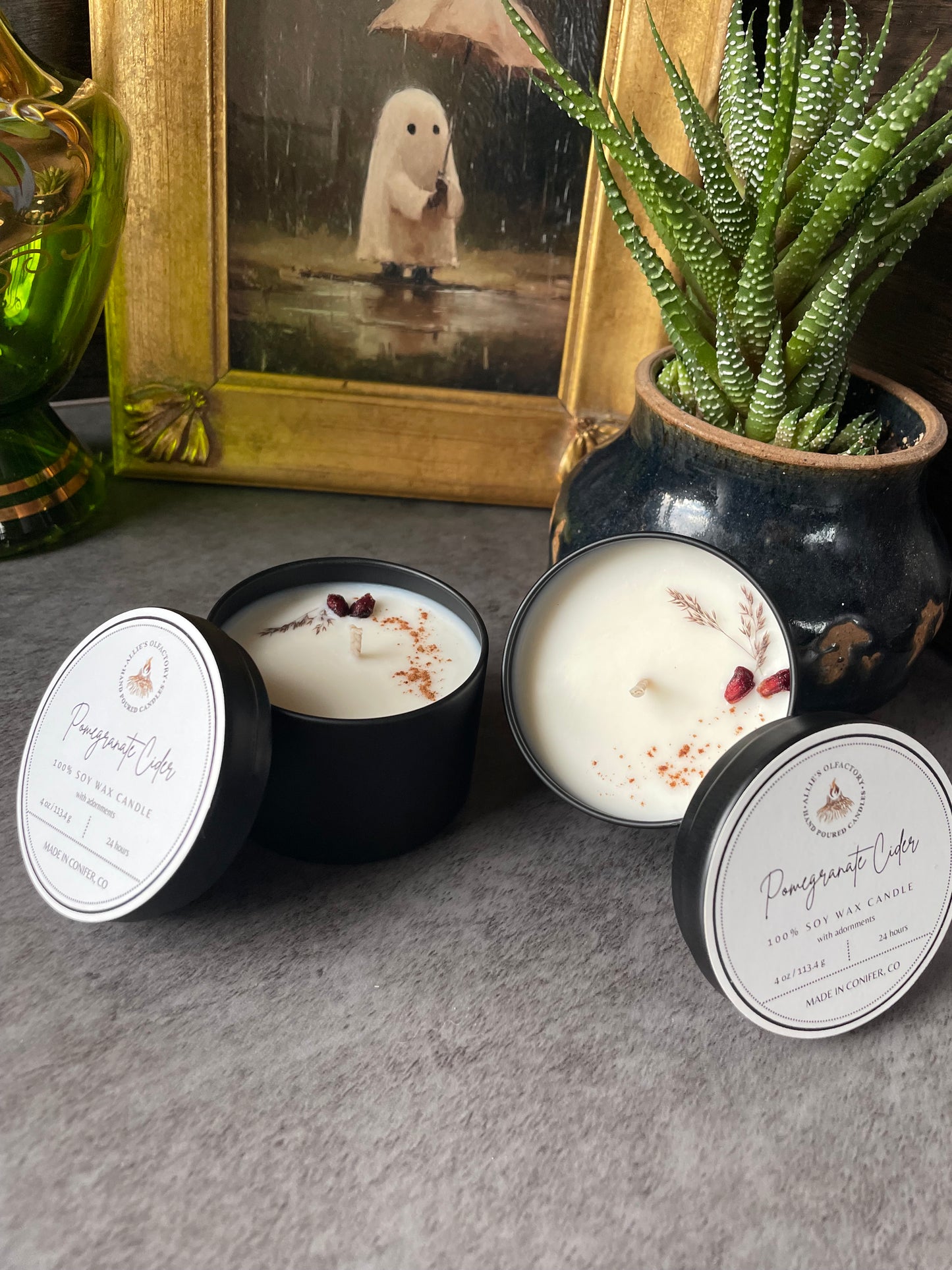 Pomegranate Cider Tins, 4 oz