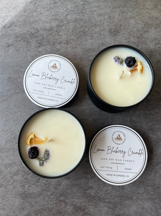 Lemon Blueberry Crumble Tin, 4 oz