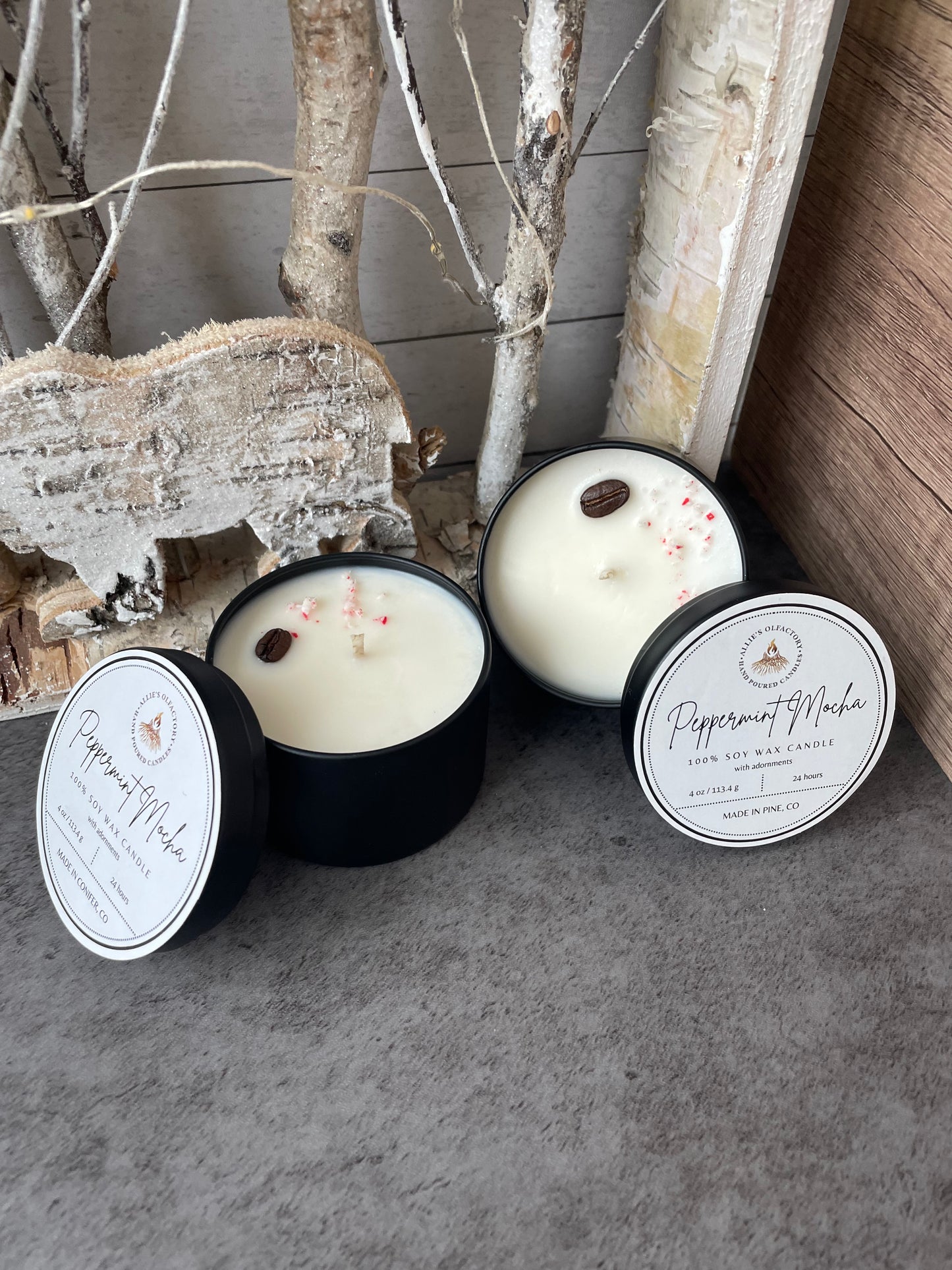 Peppermint Mocha Tin, 4 oz