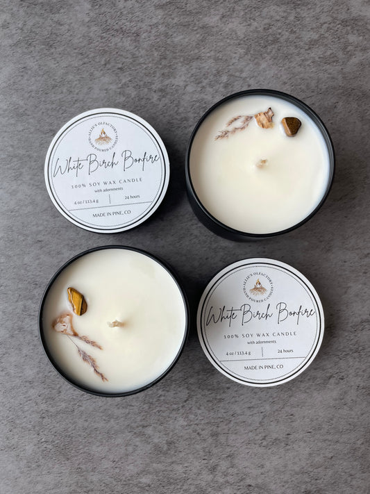 White Birch Bonfire Tin, 4 oz