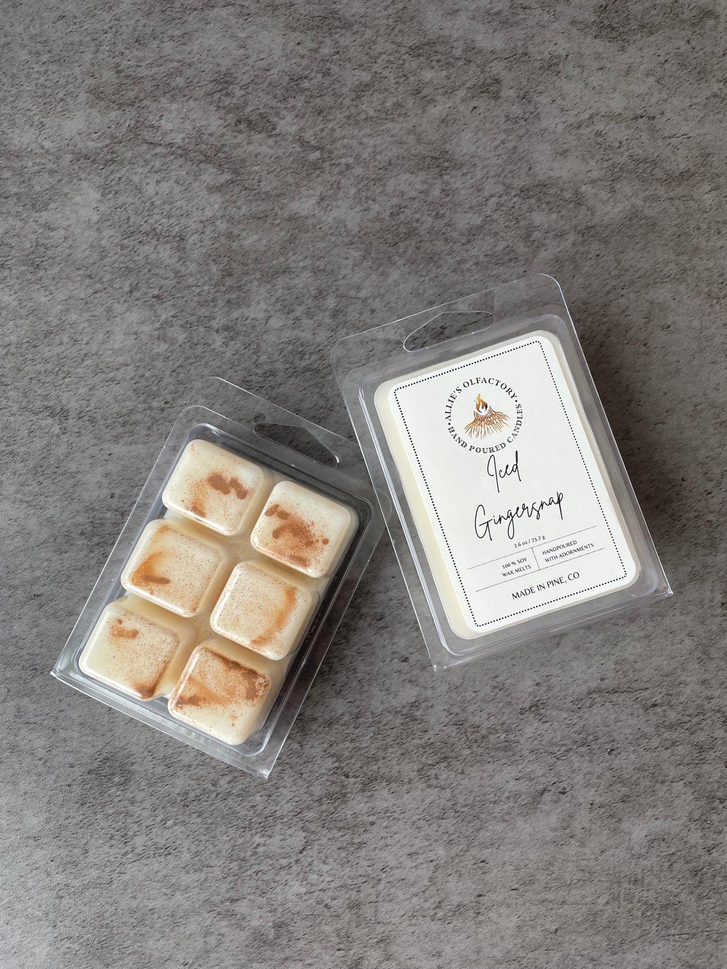 Iced Gingersnap Melts, 2.6 oz