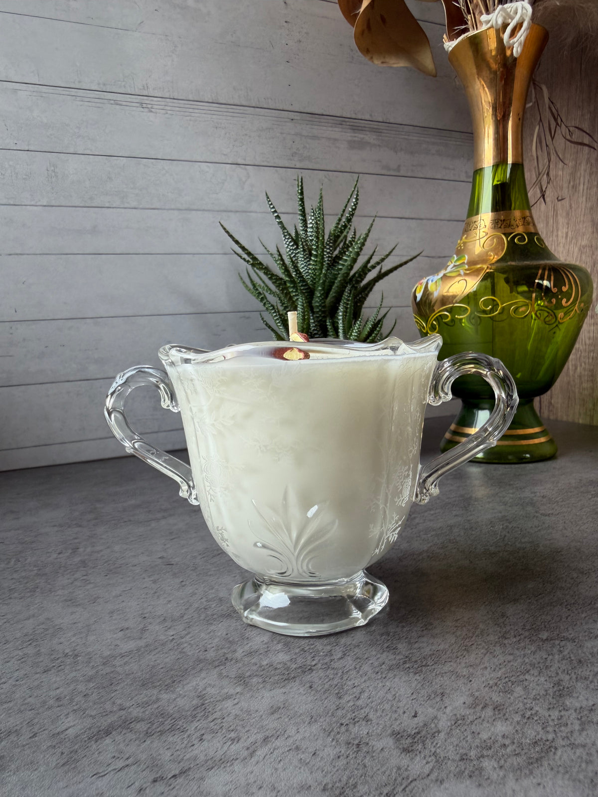 Apples and Maple Bourbon + Mountain Pine, 14 oz Cream and Sugar SET