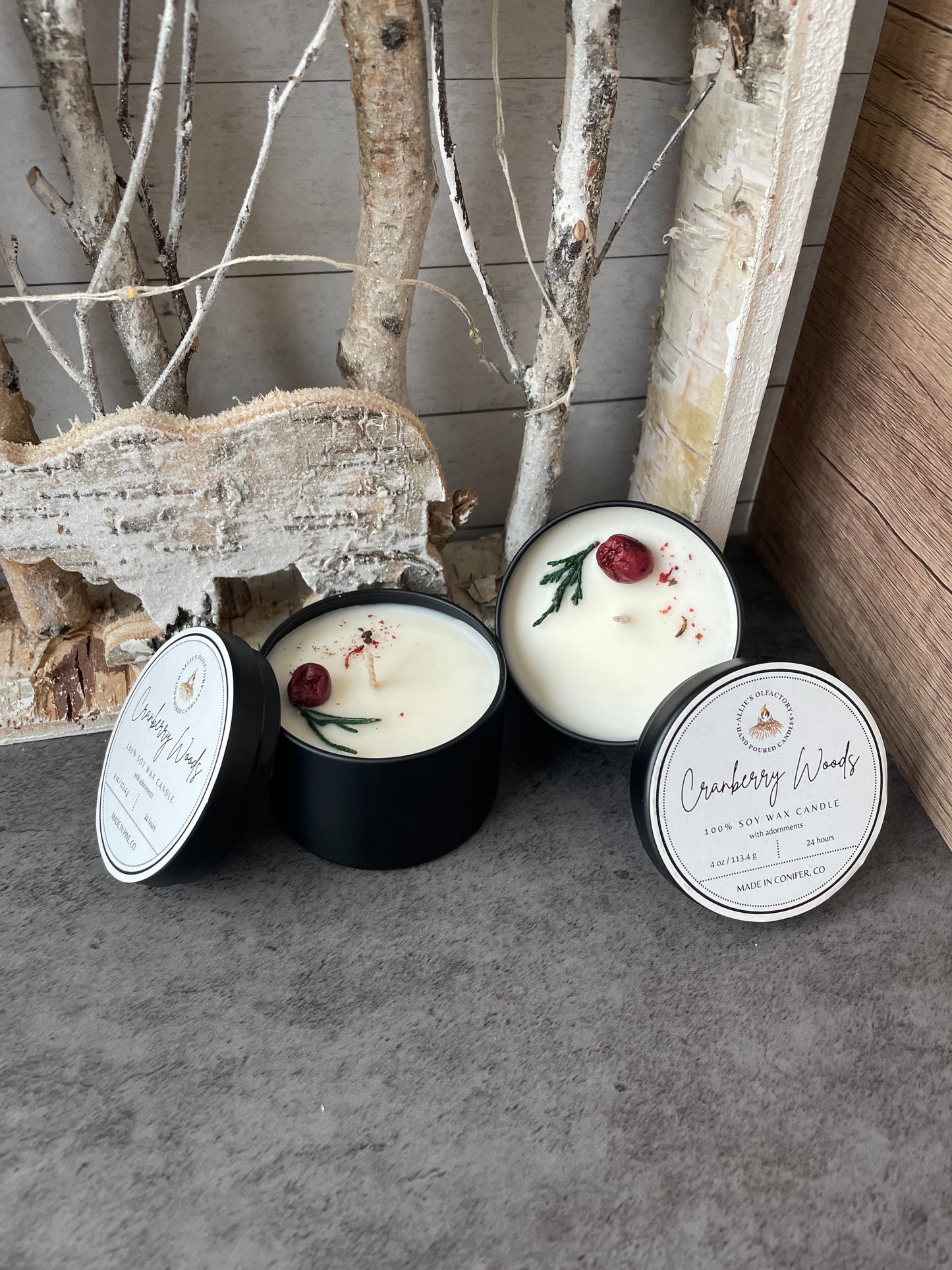 Cranberry Woods Tin, 4 oz