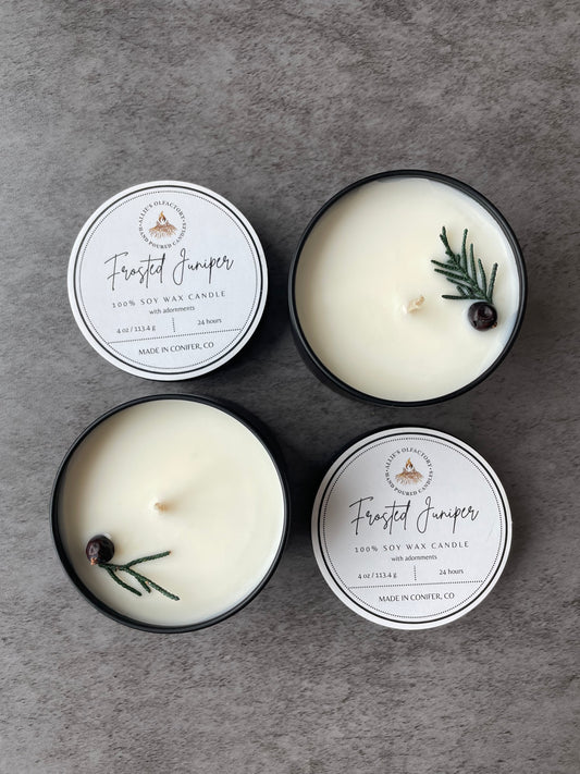 Frosted Juniper Tin, 4 oz