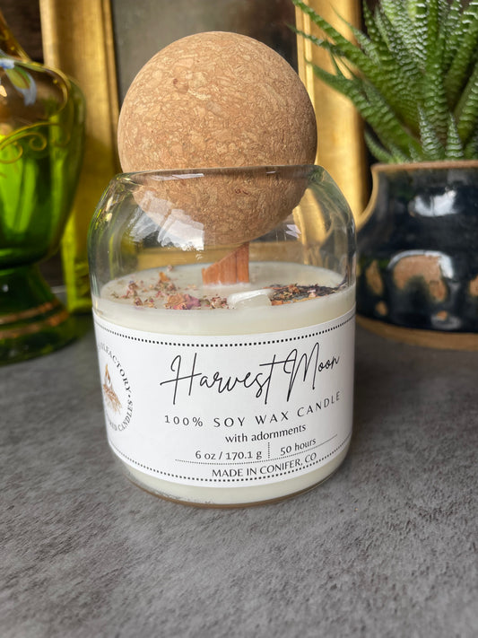 Harvest Moon Wooden Wick, 6 oz