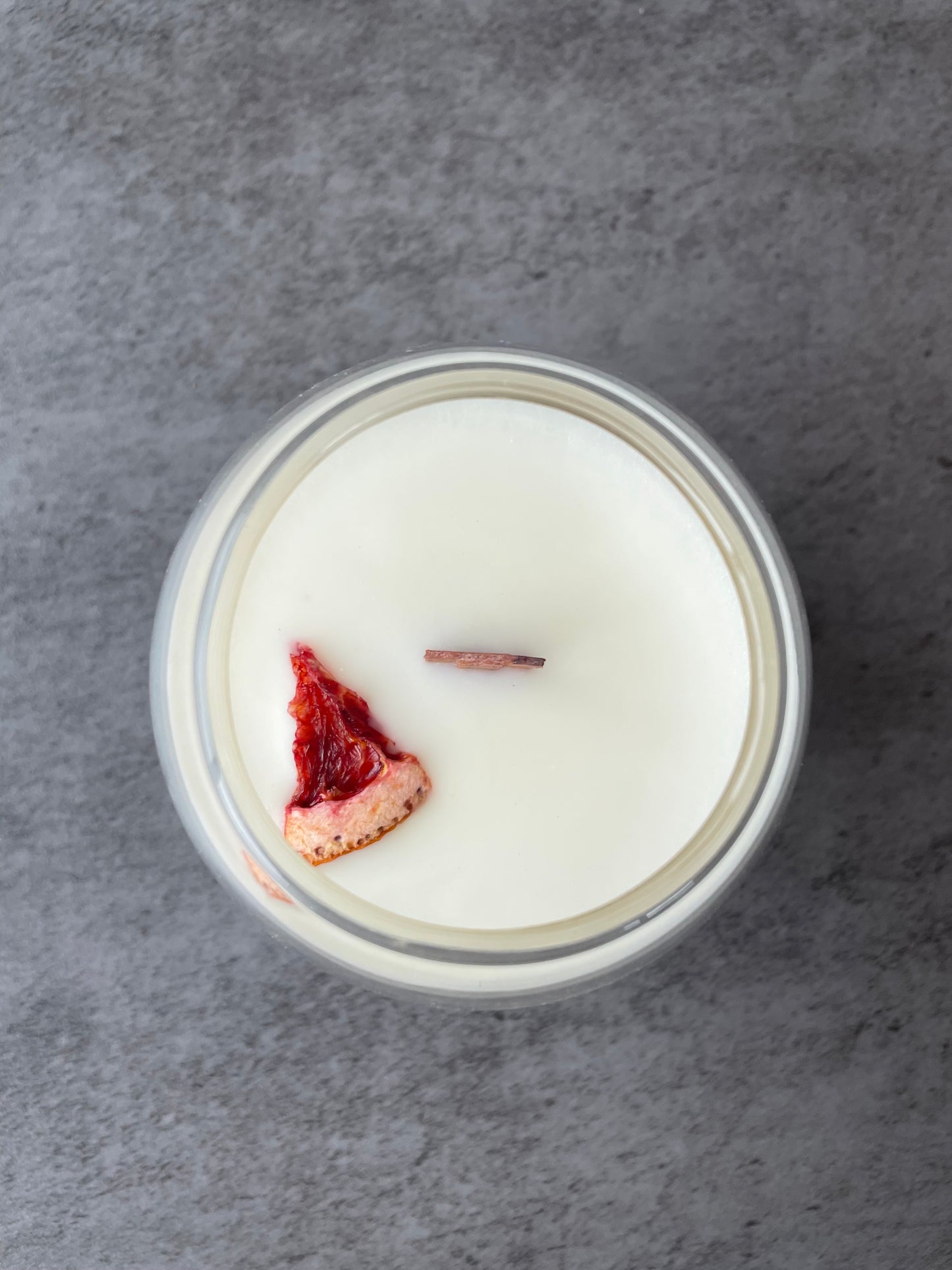 Blood Orange Wooden Wick, 6 oz