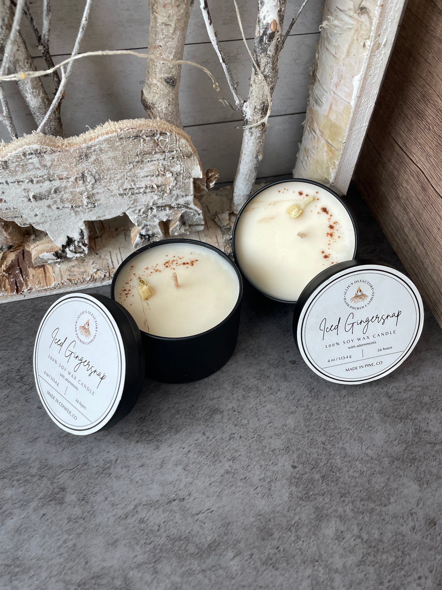 Iced Gingersnap Tin, 4 oz