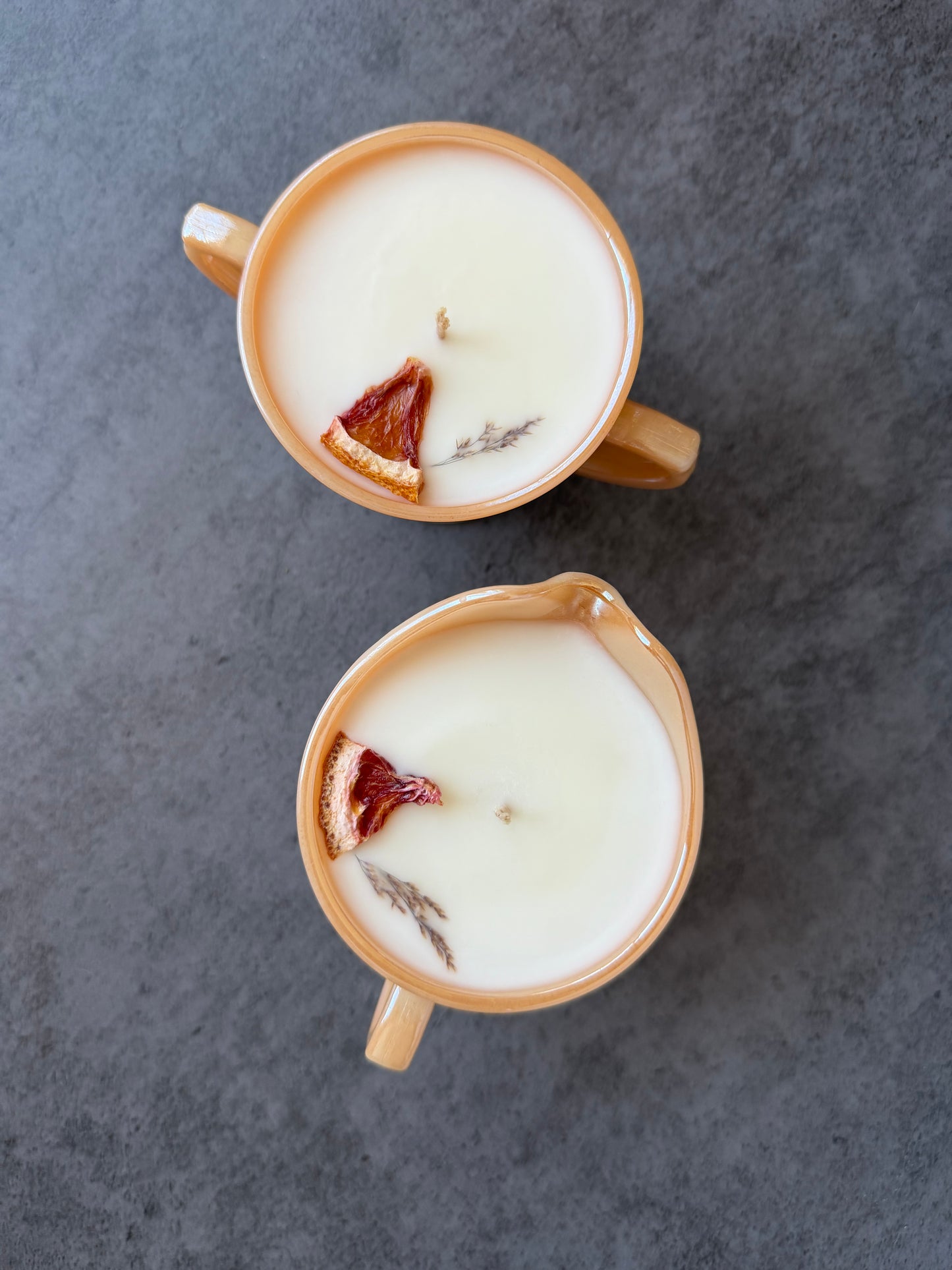 Blood Orange, 13 oz Cream and Sugar SET