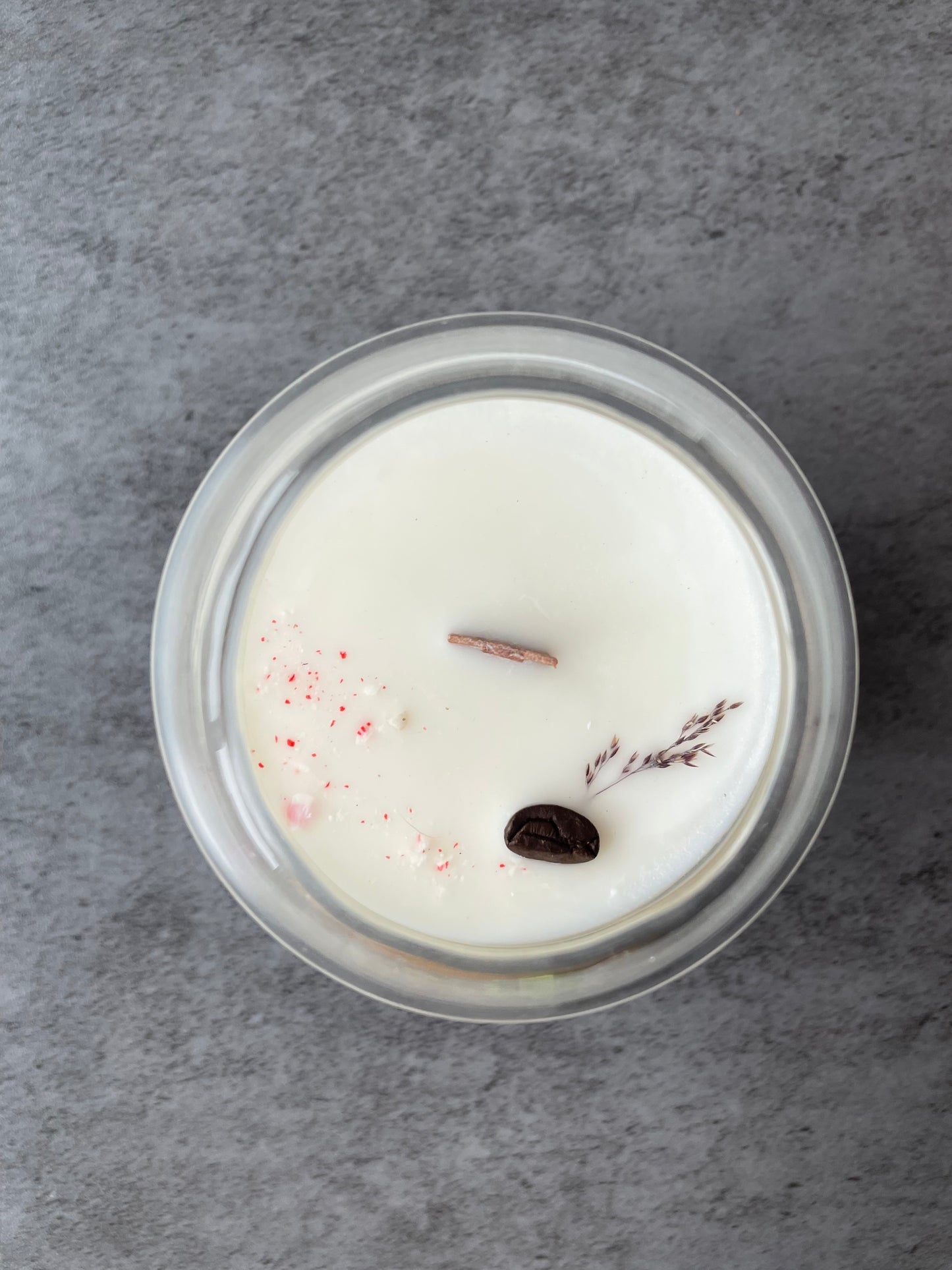 Peppermint Mocha Wooden Wick, 6 oz