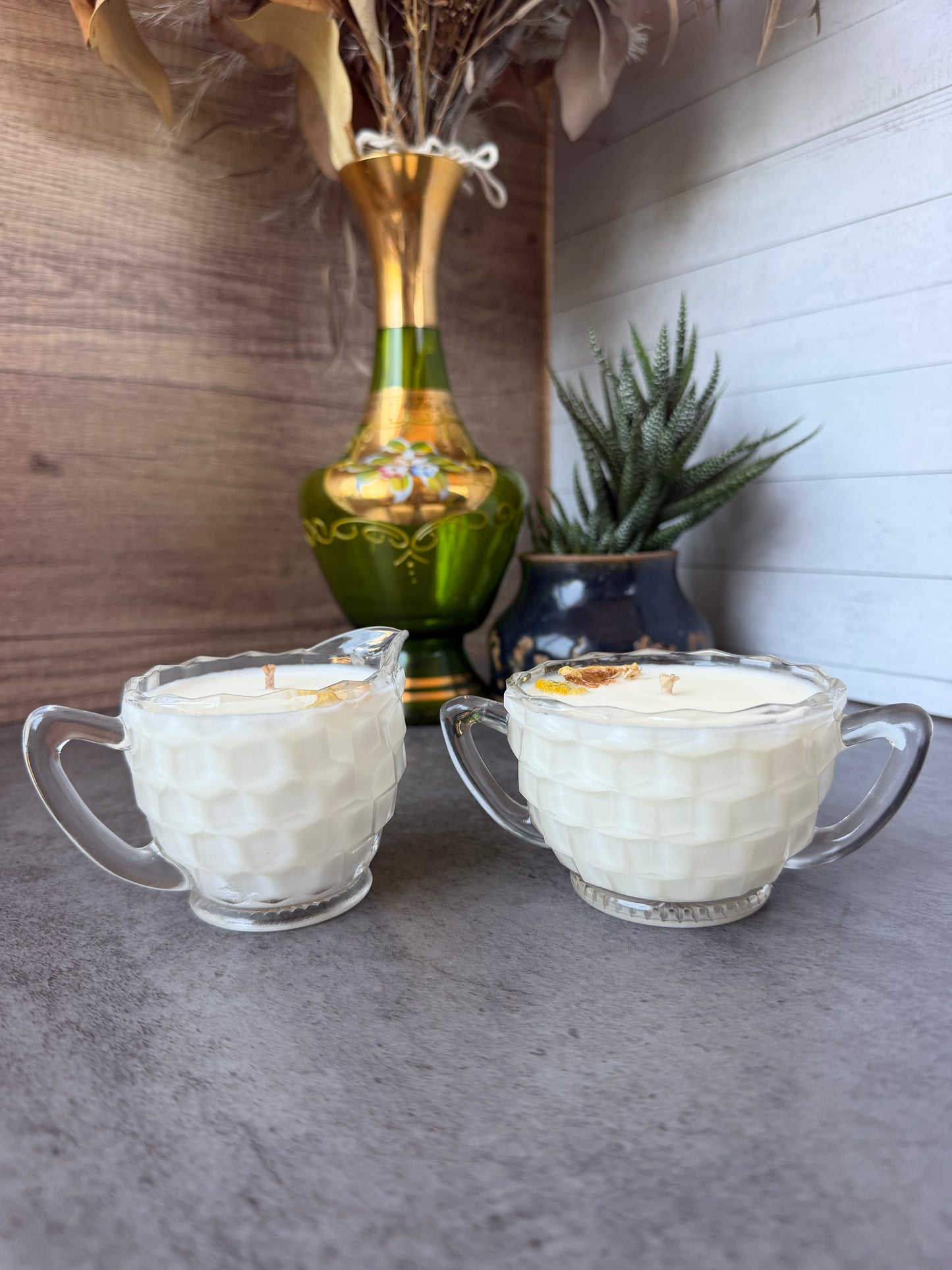 Limoncello Creme, 10.5 oz Cream and Sugar SET
