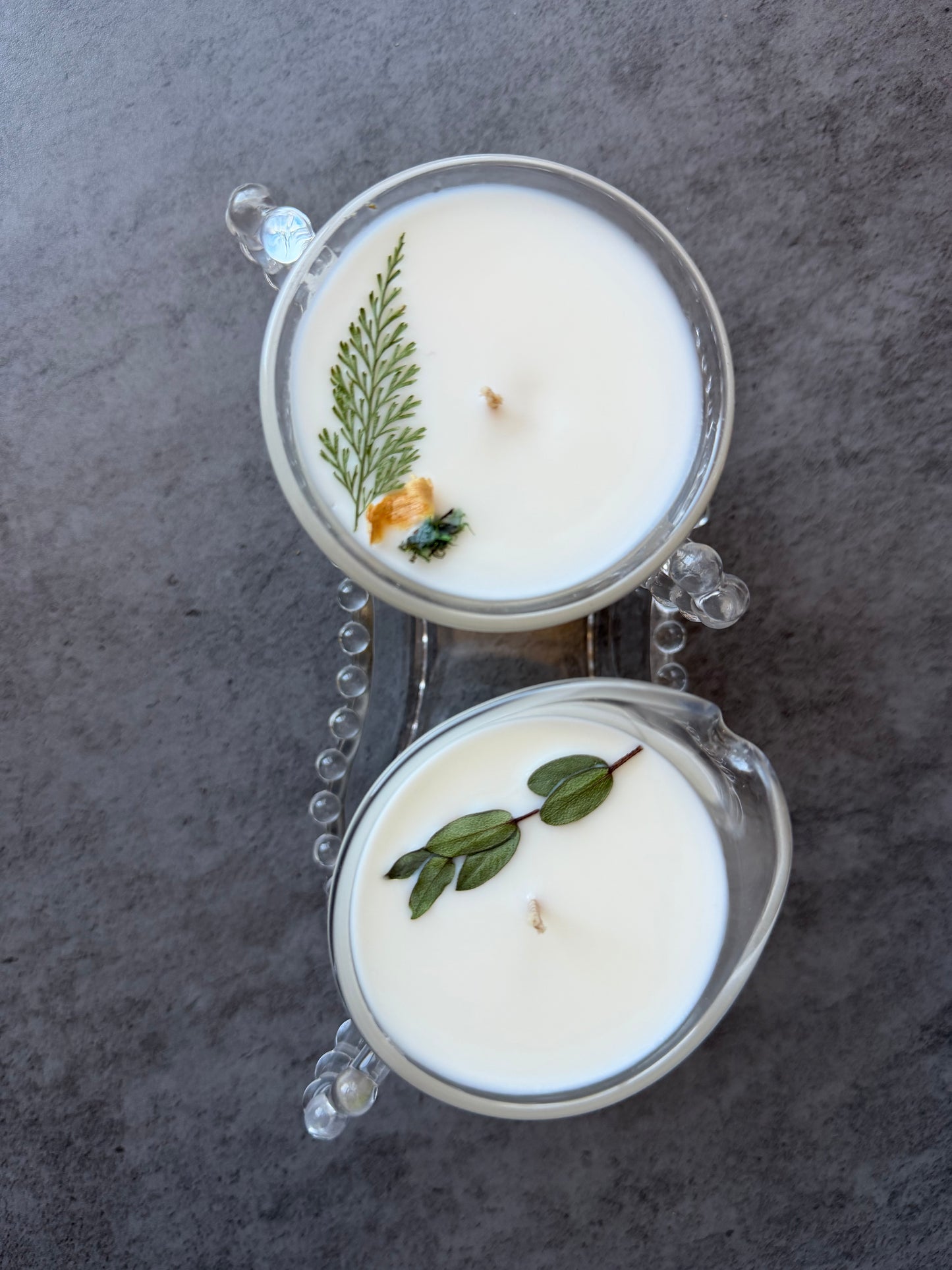 Woodland Fog + Peppermint and Eucalyptus, 11 oz Cream and Sugar SET