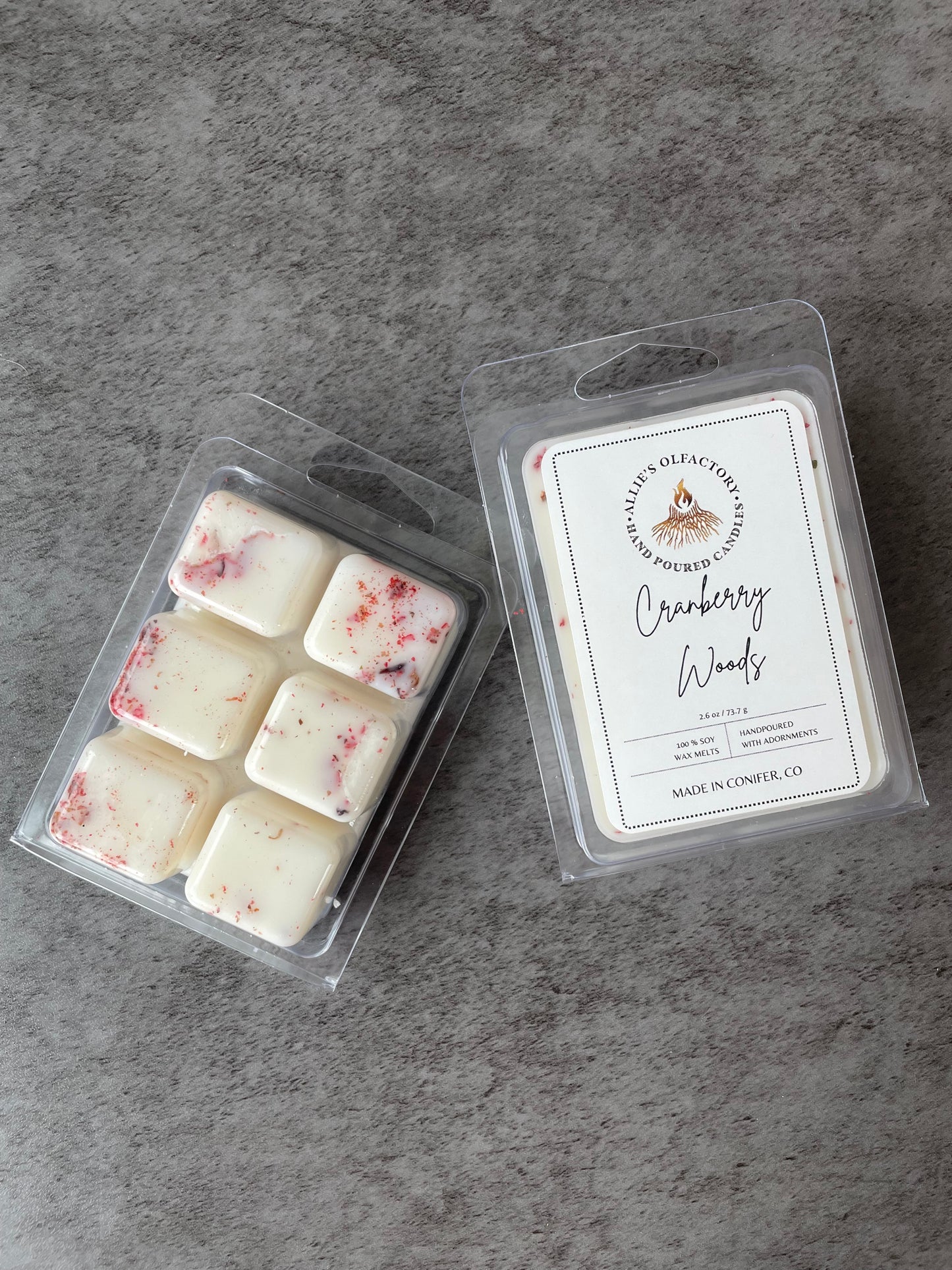 Cranberry Woods Melts, 2.6 oz